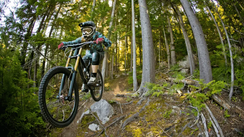 Downhill mountain bike