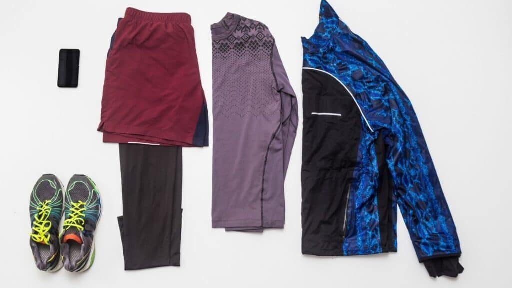 Cold weather athletic clothing