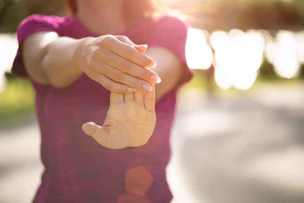 Grip stretching 